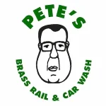Pete's Brass Rail Car Wash Logo