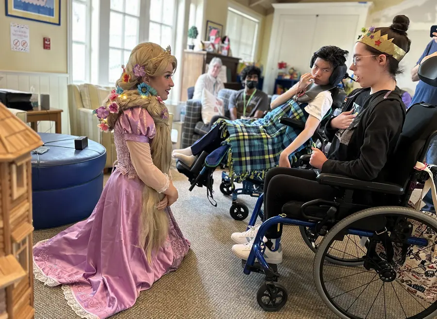 Jordyn Foley at George Mark Children's House for Harmony & Healing